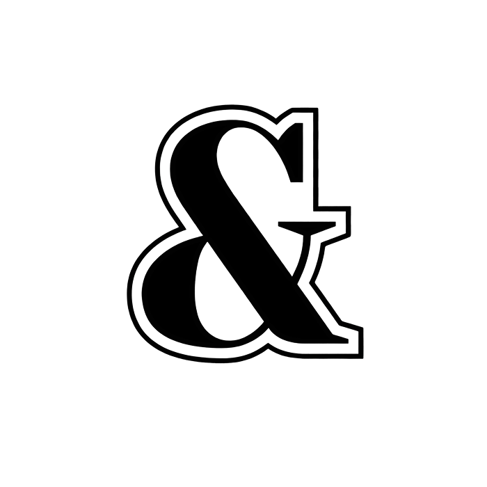 "Ampersand" t-shirt - Brew & Bond Coffee Co.