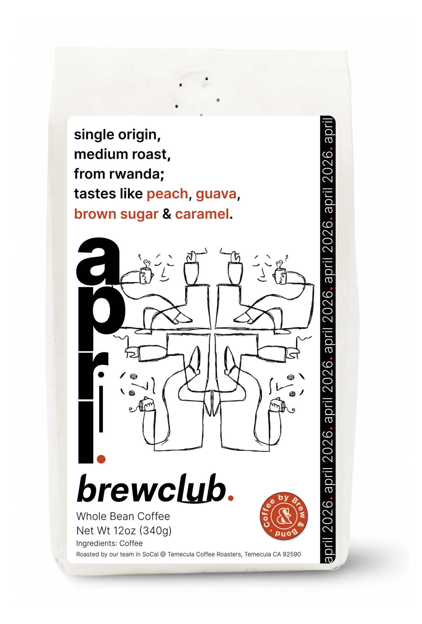 brewclub coffee | april | rwanda - Brew & Bond Coffee Co.