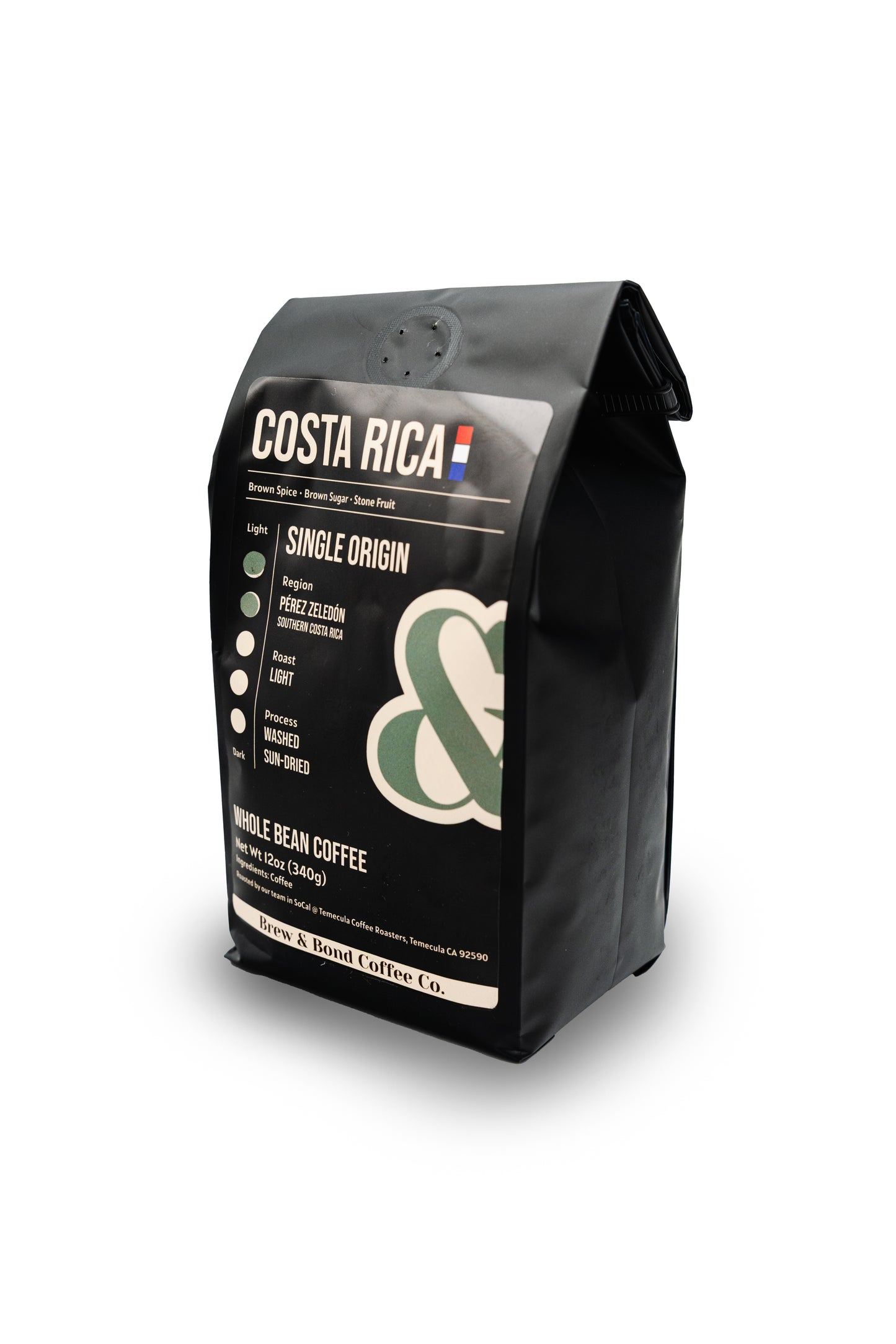 Costa Rica | Single Origin Coffee | Medium/Light Roast - Brew & Bond Coffee Co.
