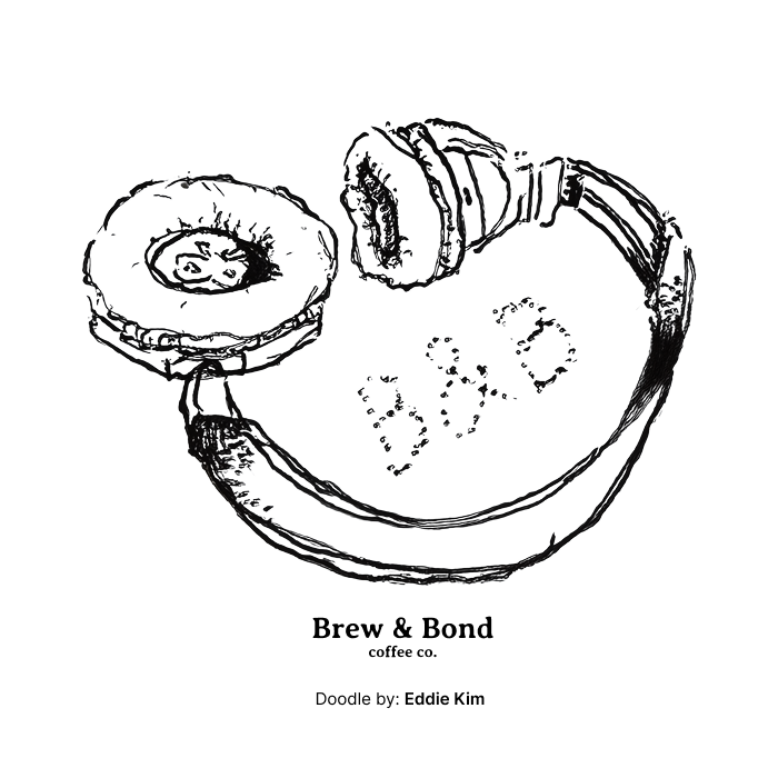 "headphones" t-shirt - Brew & Bond Coffee Co.