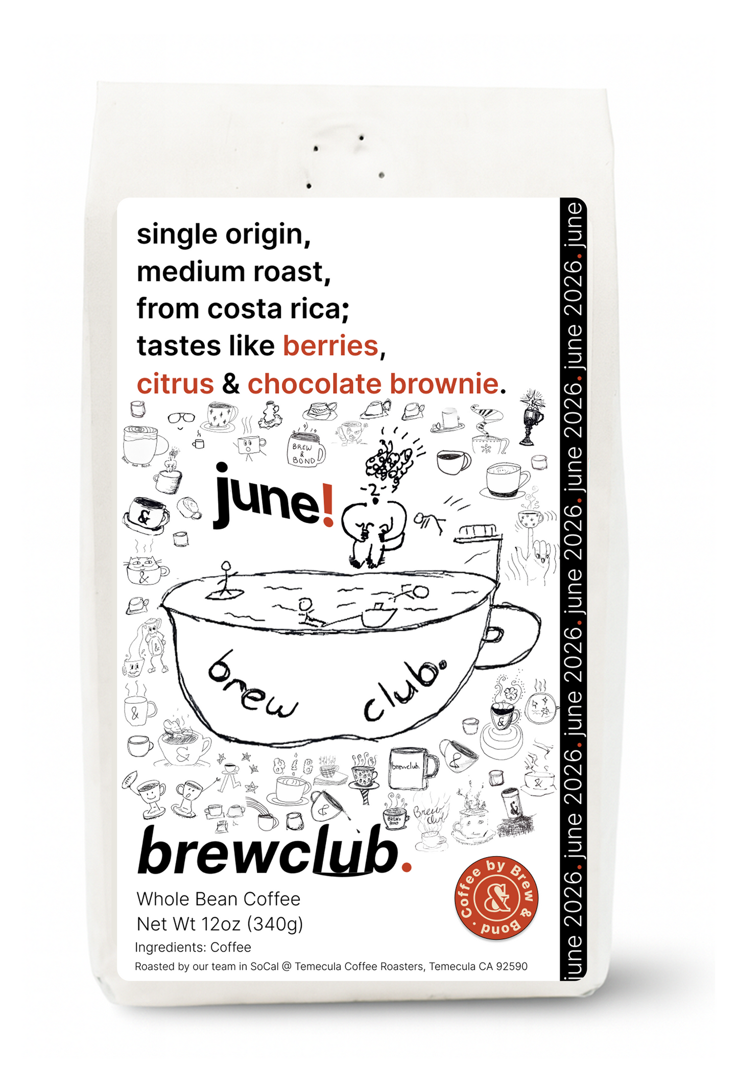 brewclub coffee | june | costa rica - Brew & Bond Coffee Co.