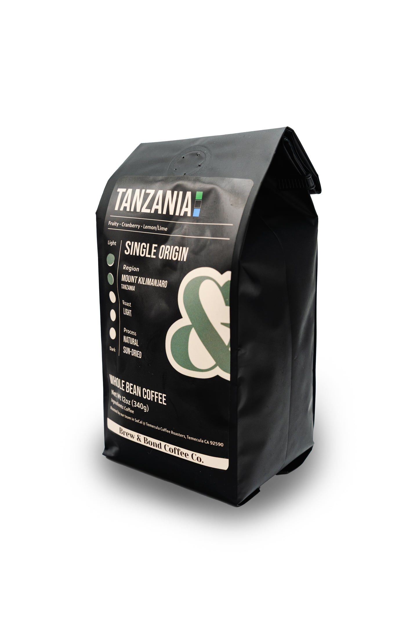 Tanzania | Single Origin Coffee | Medium/Light Roast - Brew & Bond Coffee Co.