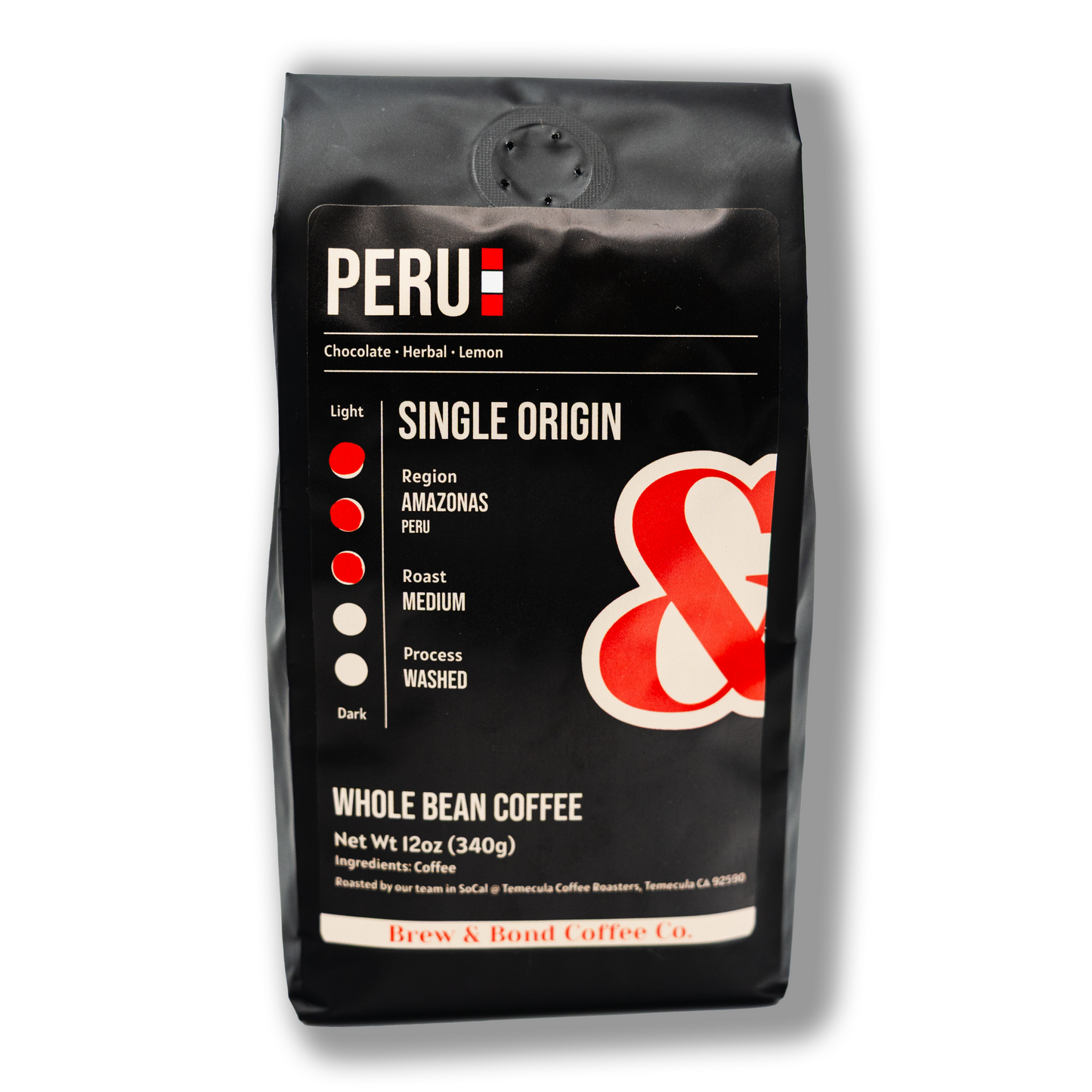 Peru | Single Origin Coffee | Medium Roast - Brew & Bond Coffee Co.