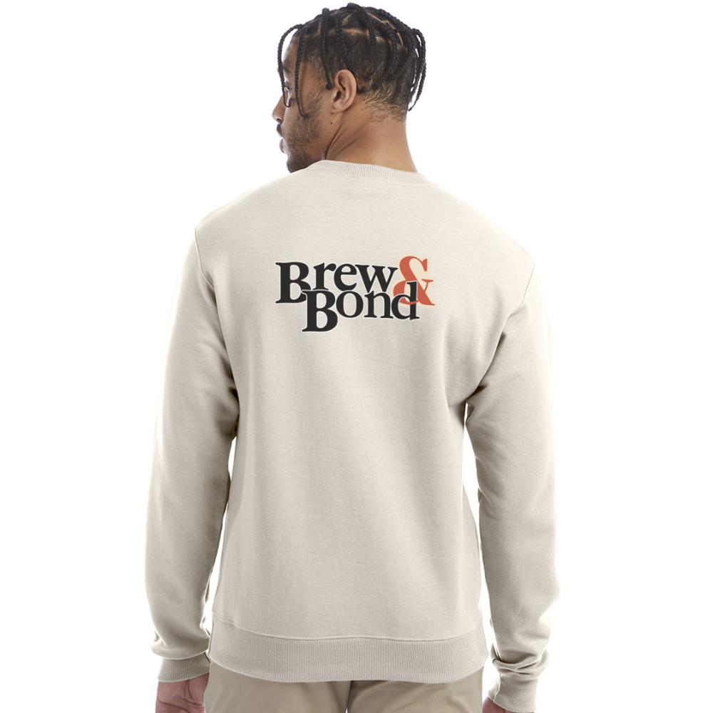 Brew & Bond Champion Unisex Powerblend Sweatshirt - Sand