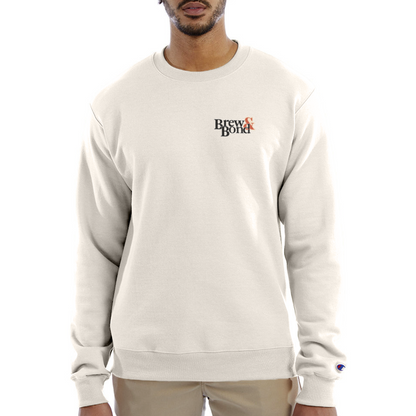 Brew & Bond Champion Unisex Powerblend Sweatshirt - Sand