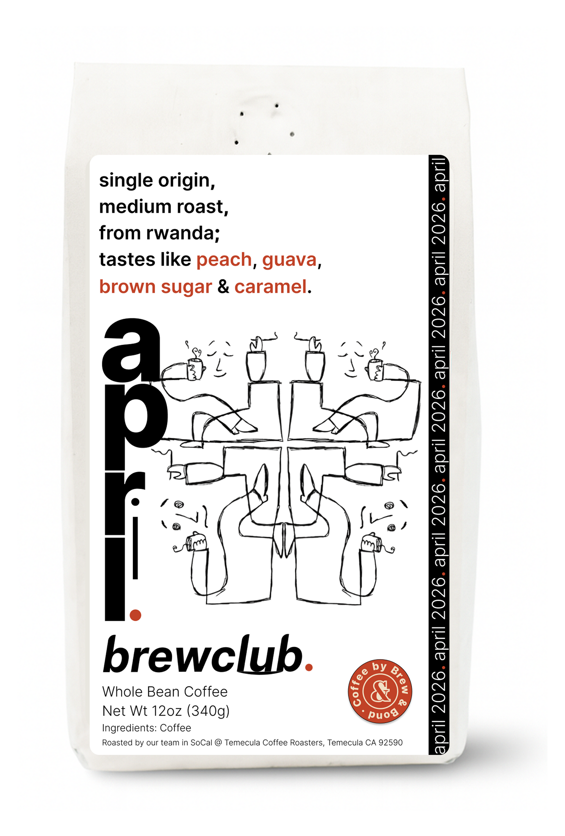 brewclub coffee | april | rwanda - Brew & Bond Coffee Co.