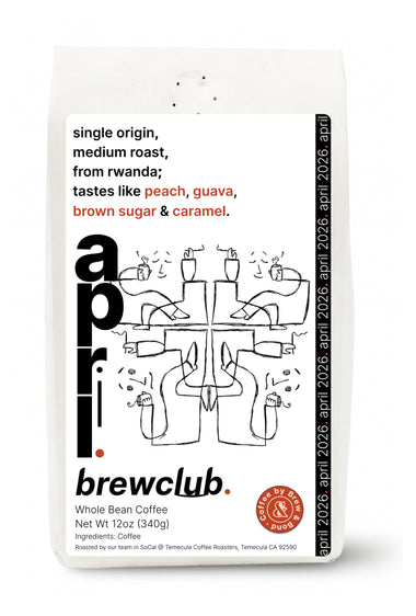 brewclub april bag, artwork by kylie furlong