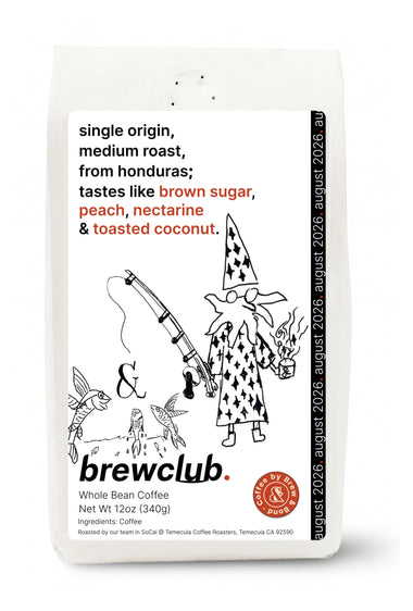 brewclub august bag, artwork by ethan laxx & alex neuman