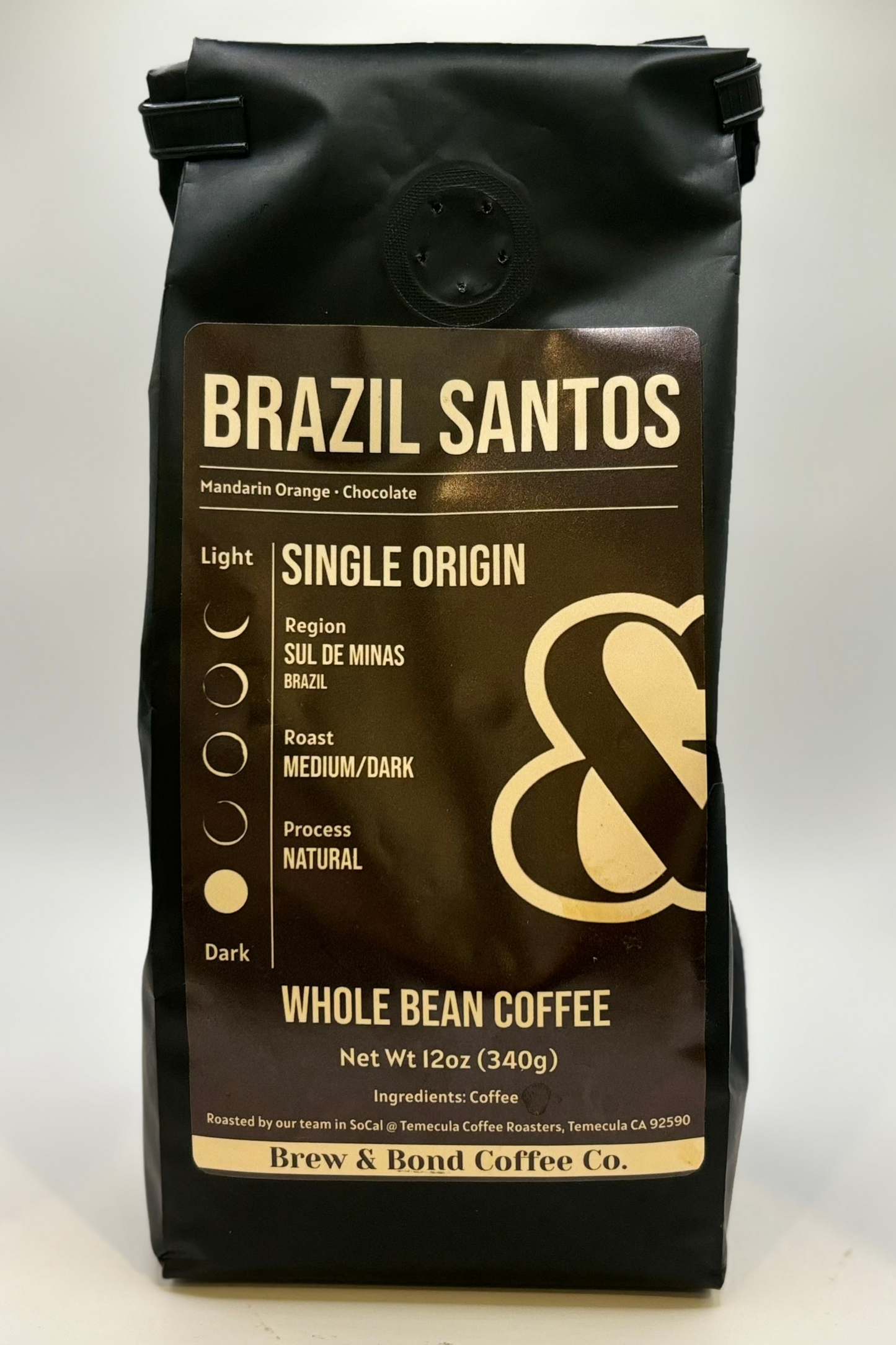 Brazil Santos | Single Origin Coffee | Medium/Dark Roast - Brew & Bond Coffee Co.