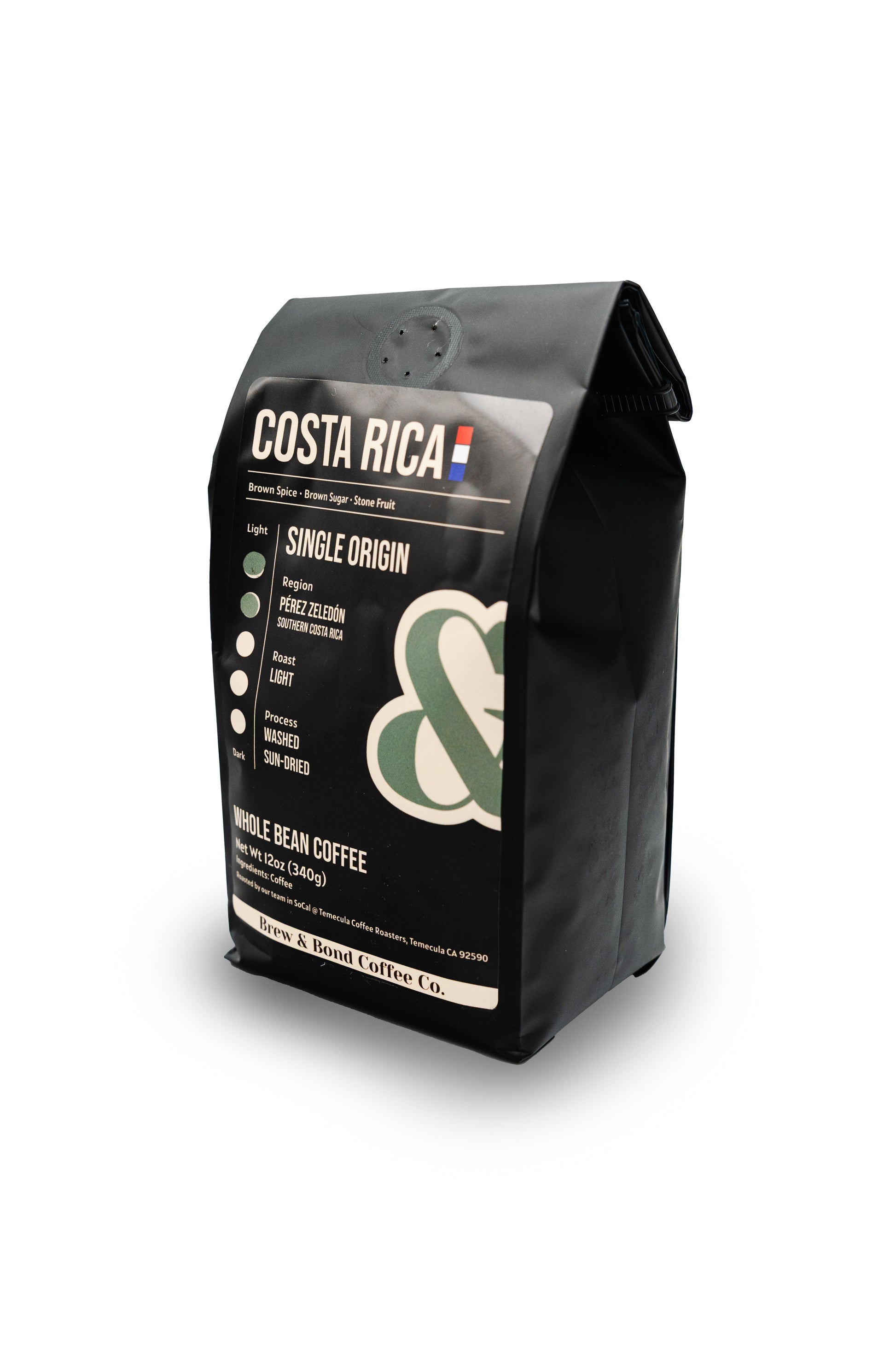 Costa Rica | Single Origin Coffee | Medium/Light Roast - Brew & Bond Coffee Co.