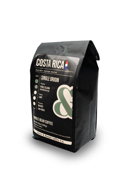 Costa Rica | Single Origin Coffee | Medium/Light Roast - Brew & Bond Coffee Co.