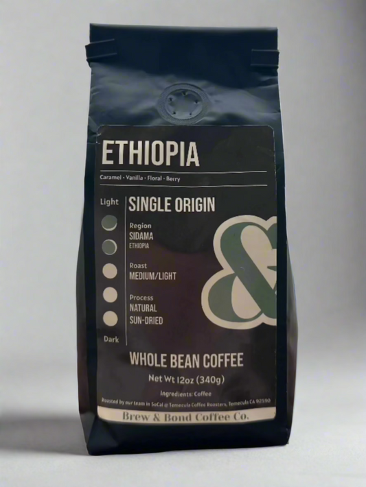 Ethiopia Natural | Single Origin Coffee | Medium/Light Roast