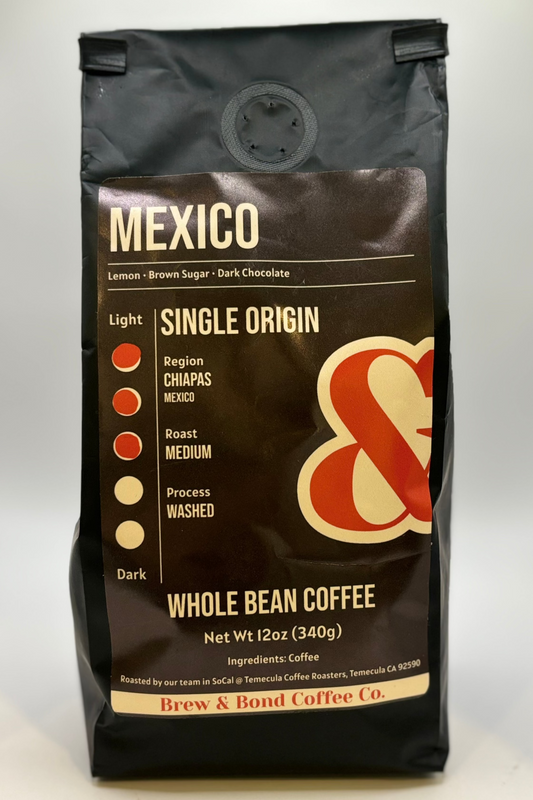 Mexico | Single Origin Coffee | Medium Roast - Brew & Bond Coffee Co.