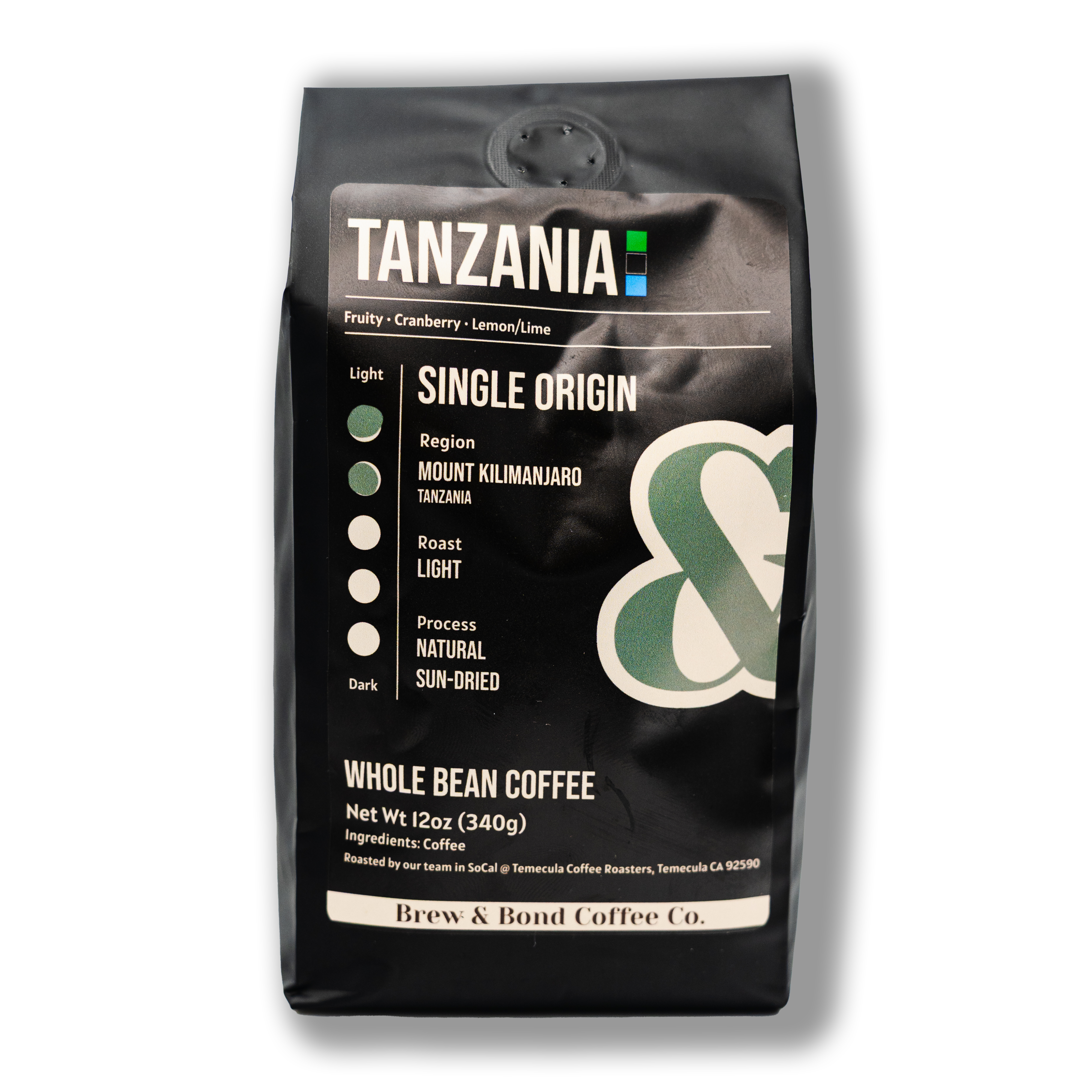 Tanzania | Single Origin Coffee | Medium/Light Roast | Brew & Bond